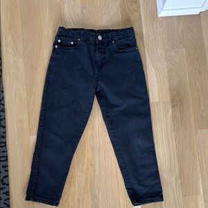Zara kids straight leg navy blue jeans size 8